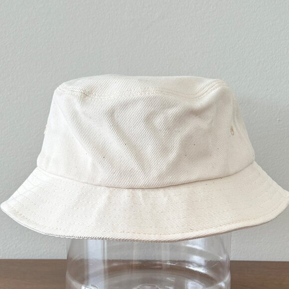 STAR WARS x Love Your Melon Mandalorian Bucket Hat Adult S/M White 100% Cotton - Picture 3 of 7